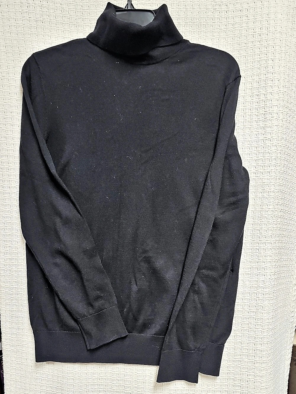 Marlon Rando Turtleneck Sweater Merino Wool Size Large